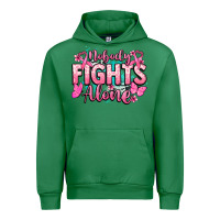 Emerald Nobody fights alone Cancer Awareness Urban Hoodie - HowdyJamesFarm