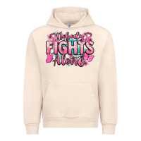 Sandshell Nobody fights alone Cancer Awareness Urban Hoodie - HowdyJamesFarm