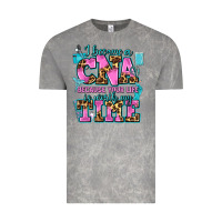 Cloud Rock i became a cna because your life is worth my time Vintage Tee - AdoDesignShop