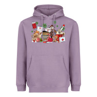 Lavender nurse coffee cups Heavyweight Hoodie - MaliasSmallBusiness