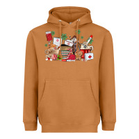 Meerkat nurse coffee cups Heavyweight Hoodie - MaliasSmallBusiness