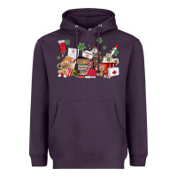 Plum nurse coffee cups Heavyweight Hoodie - MaliasSmallBusiness
