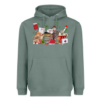 Sage nurse coffee cups Heavyweight Hoodie - MaliasSmallBusiness