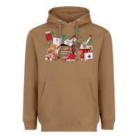 Toasted Coconut nurse coffee cups Heavyweight Hoodie - MaliasSmallBusiness