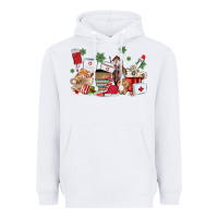 White nurse coffee cups Heavyweight Hoodie - MaliasSmallBusiness