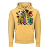 Vintage Mustard best bus driver ever Vintage Hoodie - CowhideDigitalArt