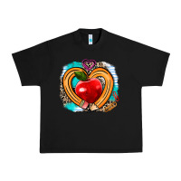 Black teacher heart pen Urban Heavy Tee - AdoDesignShop