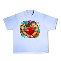Grape Ice teacher heart pen Urban Heavy Tee - AdoDesignShop