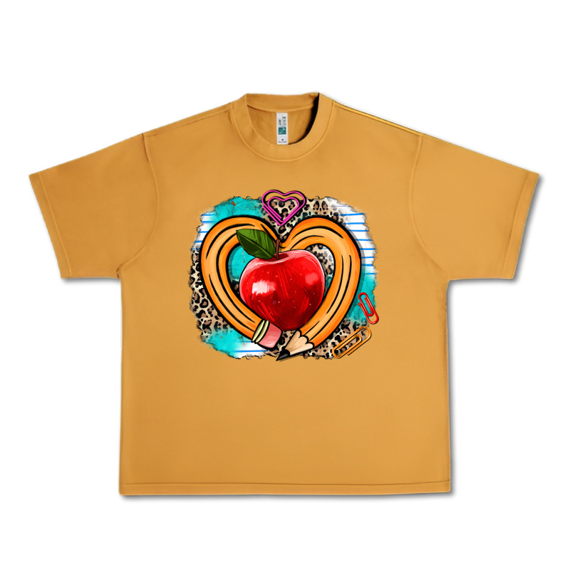 Teacher Heart Pen Urban Heavy Tee by AdoDesignShop | Teevron