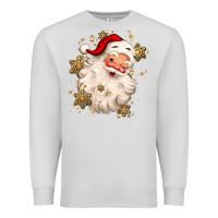 Dove Grey Christmas santa claus Premium Sweatshirt - MaliasSmallBusiness