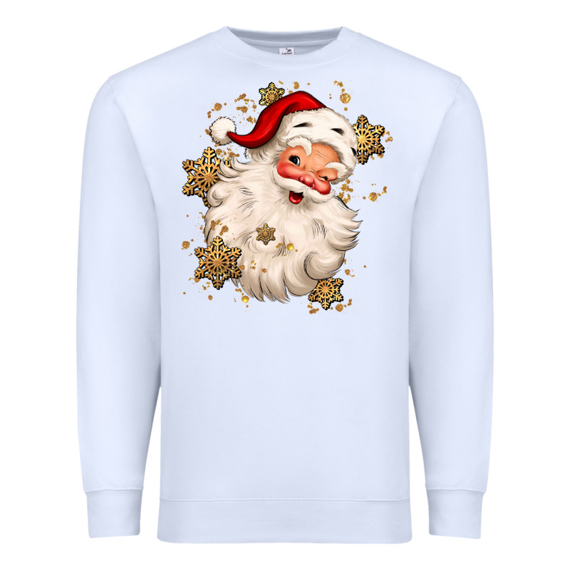 Christmas Santa Claus Premium Sweatshirt by MaliasSmallBusiness | Teevron