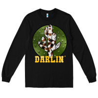 Black cowhide darlin Long Sleeve Tee - JahusDesignShop