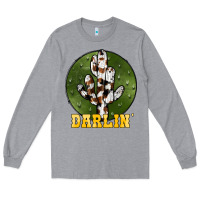 Heather Grey cowhide darlin Long Sleeve Tee - JahusDesignShop