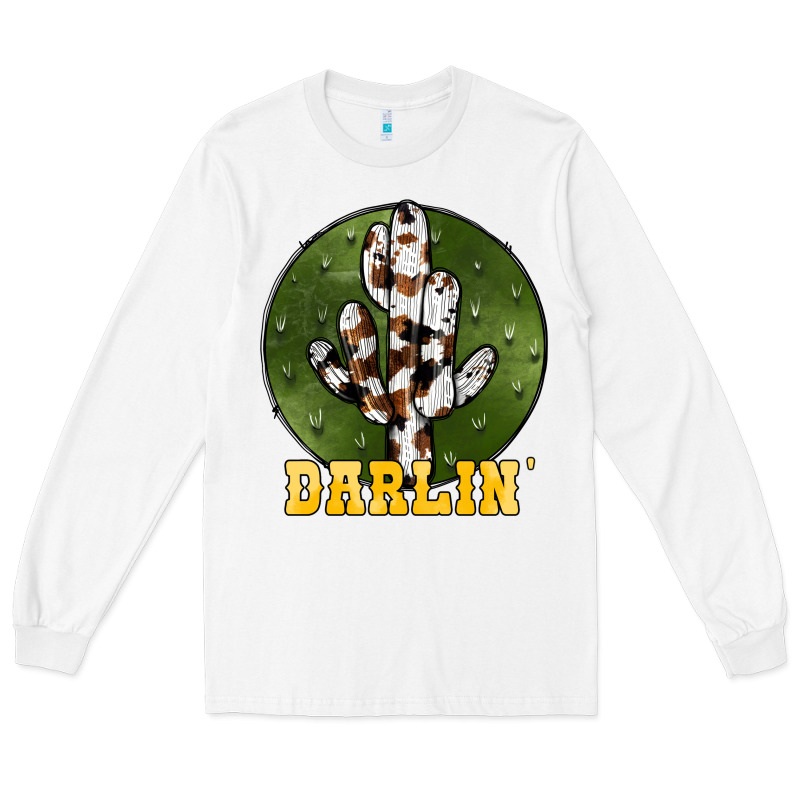 Cowhide Darlin Long Sleeve Tee by JahusDesignShop | Teevron