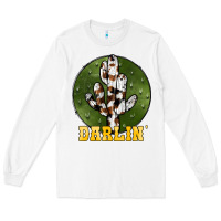 White cowhide darlin Long Sleeve Tee - JahusDesignShop