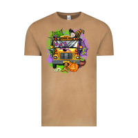 Vintage Camel halloween school bus Vintage Tee - AdoDesignShop