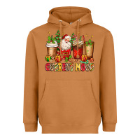 Meerkat Christmas Santa coffee cups current mood Heavyweight Hoodie - MaliasSmallBusiness