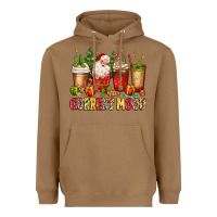 Toasted Coconut Christmas Santa coffee cups current mood Heavyweight Hoodie - MaliasSmallBusiness