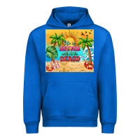 Cobalt life is better with at the beach Urban Hoodie - TumblerDesignByShophia