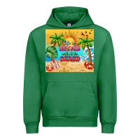 Emerald life is better with at the beach Urban Hoodie - TumblerDesignByShophia