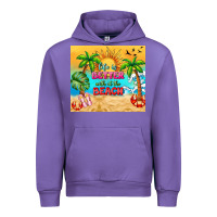 Tulip life is better with at the beach Urban Hoodie - TumblerDesignByShophia