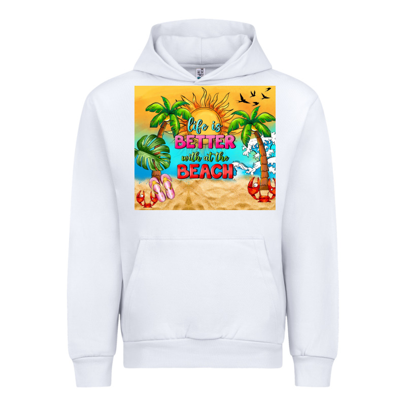Life Is Better With At The Beach Urban Hoodie by TumblerDesignByShophia | Teevron