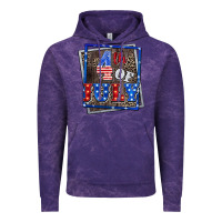 Cloud Purple 4th of July  4th of july Vintage Hoodie - CowGirlArtShop