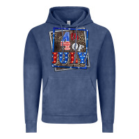 Vintage Denim 4th of July  4th of july Vintage Hoodie - CowGirlArtShop