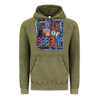 Vintage Olive 4th of July  4th of july Vintage Hoodie - CowGirlArtShop