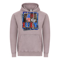 Vintage Zinc 4th of July  4th of july Vintage Hoodie - CowGirlArtShop