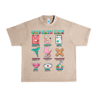 French Oak nurse god says i am  nurse elements Urban Heavy Tee - AdoDesignShop