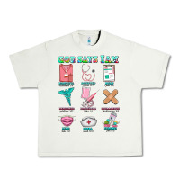Pistachio nurse god says i am  nurse elements Urban Heavy Tee - AdoDesignShop
