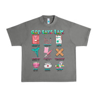 Tornado nurse god says i am  nurse elements Urban Heavy Tee - AdoDesignShop