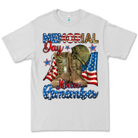 Dove Grey memorial day honor remember Premium Tee - RanaPortraitStore