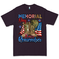 Plum memorial day honor remember Premium Tee - RanaPortraitStore