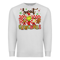 Dove Grey grinchmas Premium Sweatshirt - MaliasSmallBusiness