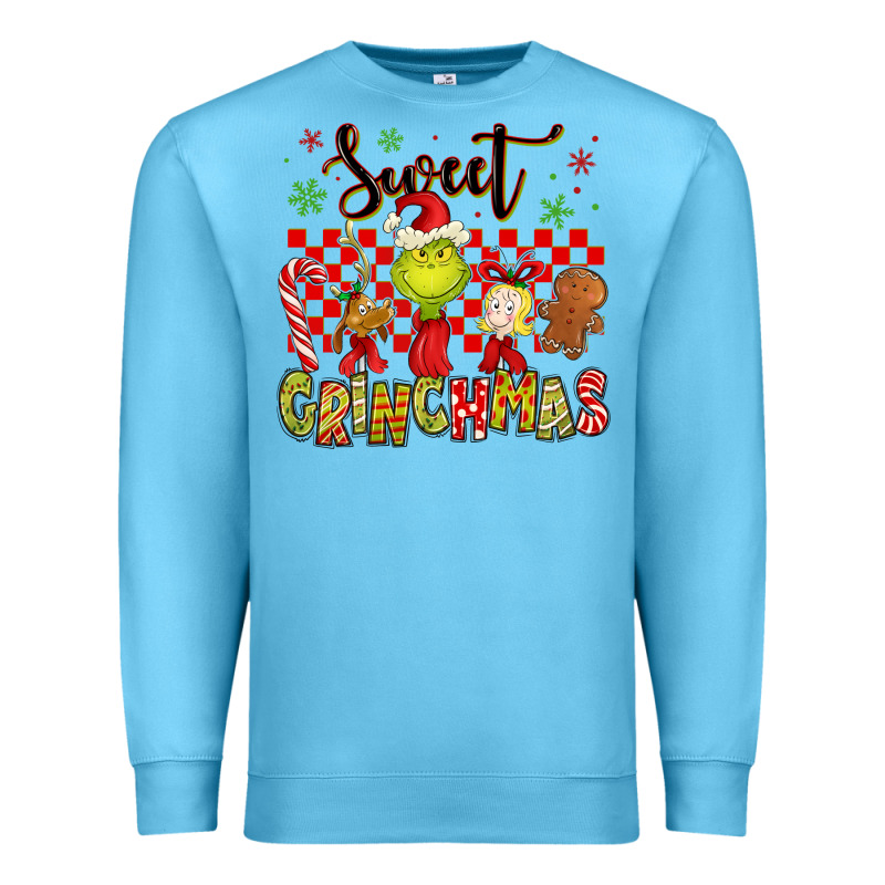 Grinchmas Premium Sweatshirt by MaliasSmallBusiness | Teevron