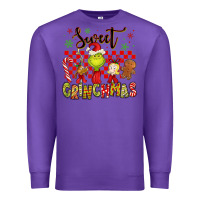 Purple grinchmas Premium Sweatshirt - MaliasSmallBusiness