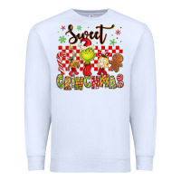 White grinchmas Premium Sweatshirt - MaliasSmallBusiness