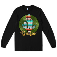 Black darlin' Long Sleeve Tee - JahusDesignShop