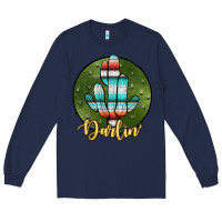 Navy darlin' Long Sleeve Tee - JahusDesignShop
