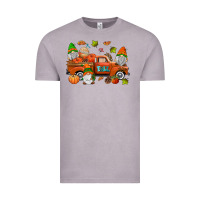 Vintage Zinc fall gnomes truck Vintage Tee - AdoDesignShop