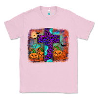Bubblegum Pink halloween cross Classic Tee - JahusDesignShop