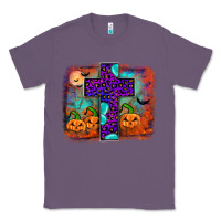 Lavender halloween cross Classic Tee - JahusDesignShop