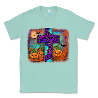 Seafoam halloween cross Classic Tee - JahusDesignShop