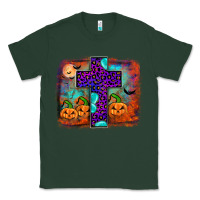 Sports Green halloween cross Classic Tee - JahusDesignShop