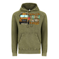 Vintage Olive Captain Of Struggle Bus Busdrive Vintage Hoodie - CowhideDigitalArt