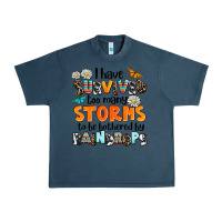 Midnight Navy i have survived to may storms to be bothered by ra Urban Heavy Tee - AdoDesignShop