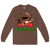 Chestnut donut panic Long Sleeve Tee - AdoDesignShop