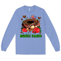 Colony Blue donut panic Long Sleeve Tee - AdoDesignShop